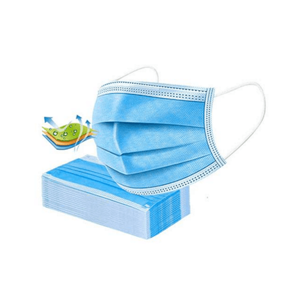 Masca faciala de uz medical, tip ii, 50 buc/cut