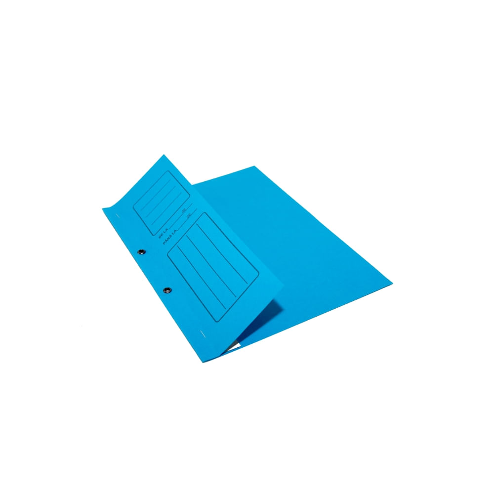 Dosar 1/2 Capse Carton Supercolor Albastru 25/Set