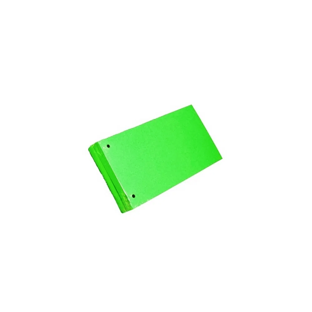 Separator 10-24 cm, carton, 100 bucati/set Separatoare C7, verde, 100 bucati/set