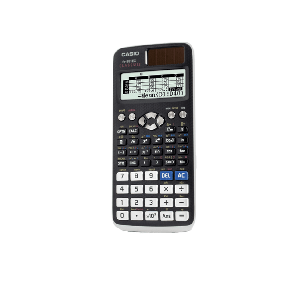 Calculator stiintific 552 functii Casio FX-991EX negru Casio imagine 2022 depozituldepapetarie.ro