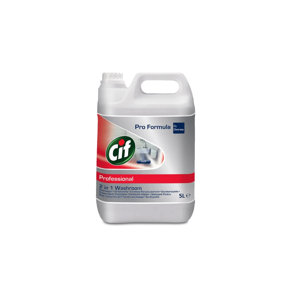 Detergent pentru baie 2in1 CIF, 5l Cif poza 2021