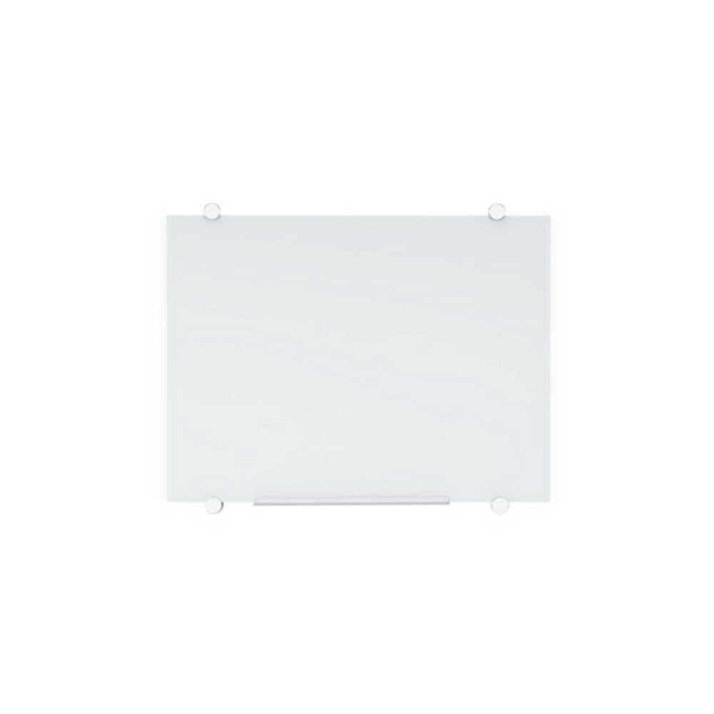 Tabla magnetica sticla alba de perete 120 x 150 cm Bi-Silque Bi-Silque imagine 2022 depozituldepapetarie.ro