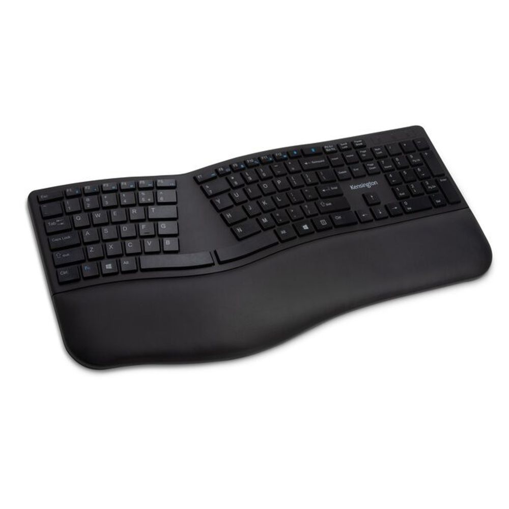 Tastatura Kensington ProFit Ergo, suport ergonomic pentru incheietura mainii inclus, conexiune wireless dacris.net imagine 2022 cartile.ro