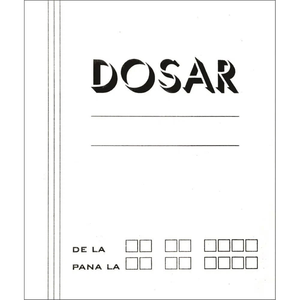 Dosar simplu carton alb 10 buc/set