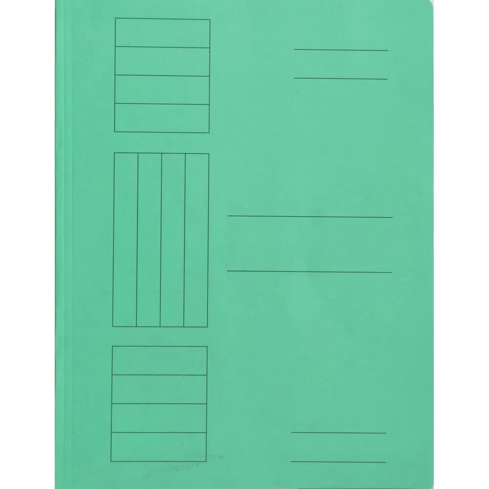 Dosar plic, carton color, verde, 10 buc/set Alte brand-uri