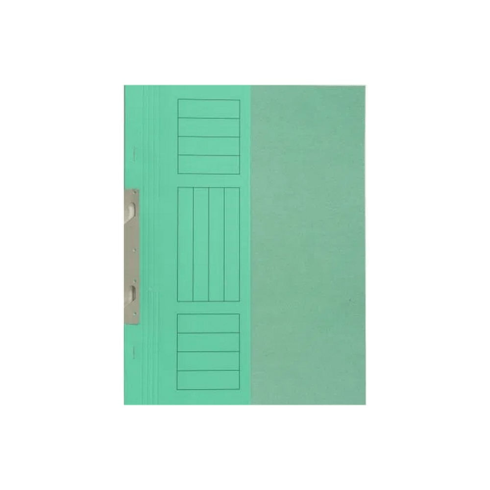 Dosar incopciat 1/1, carton supercolor, verde, 10 buc/set Alte brand-uri imagine 2022 cartile.ro