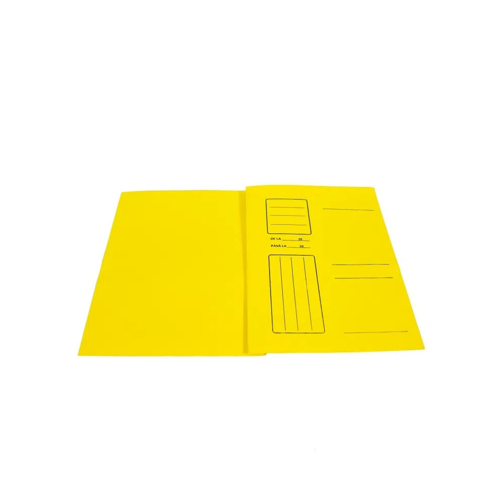 Dosar sina carton supercolor galben 10 buc/set Alte brand-uri imagine 2022 depozituldepapetarie.ro