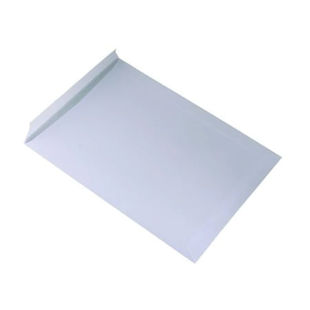 Set 250 plicuri documente TE/4 siliconic alb 280 x 400 mm