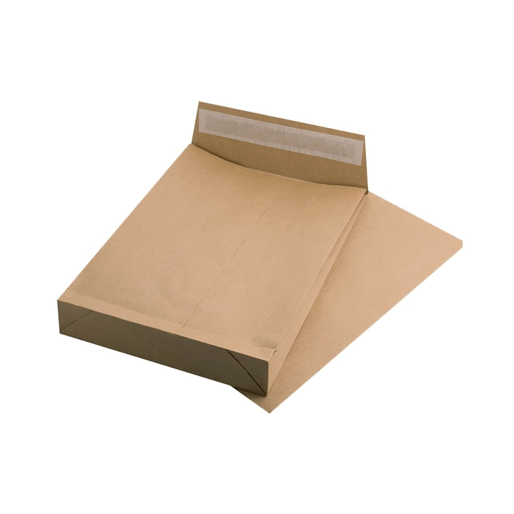 Set 250 plicuri corespondenta TB/4 autoadeziv kraft 250 x 353 x 30 mm