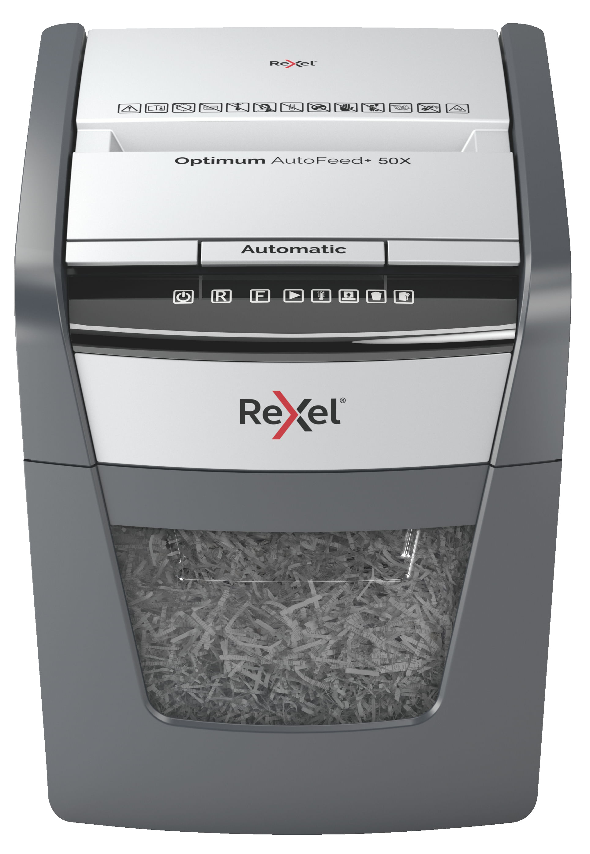 Distrugator documente automat cross cut 50 coli Rexel Optimum Autofeed+ 50x dacris.net imagine 2022 depozituldepapetarie.ro