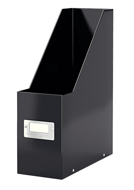 Suport documente vertical A4 carton negru Leitz WOW Click&Store