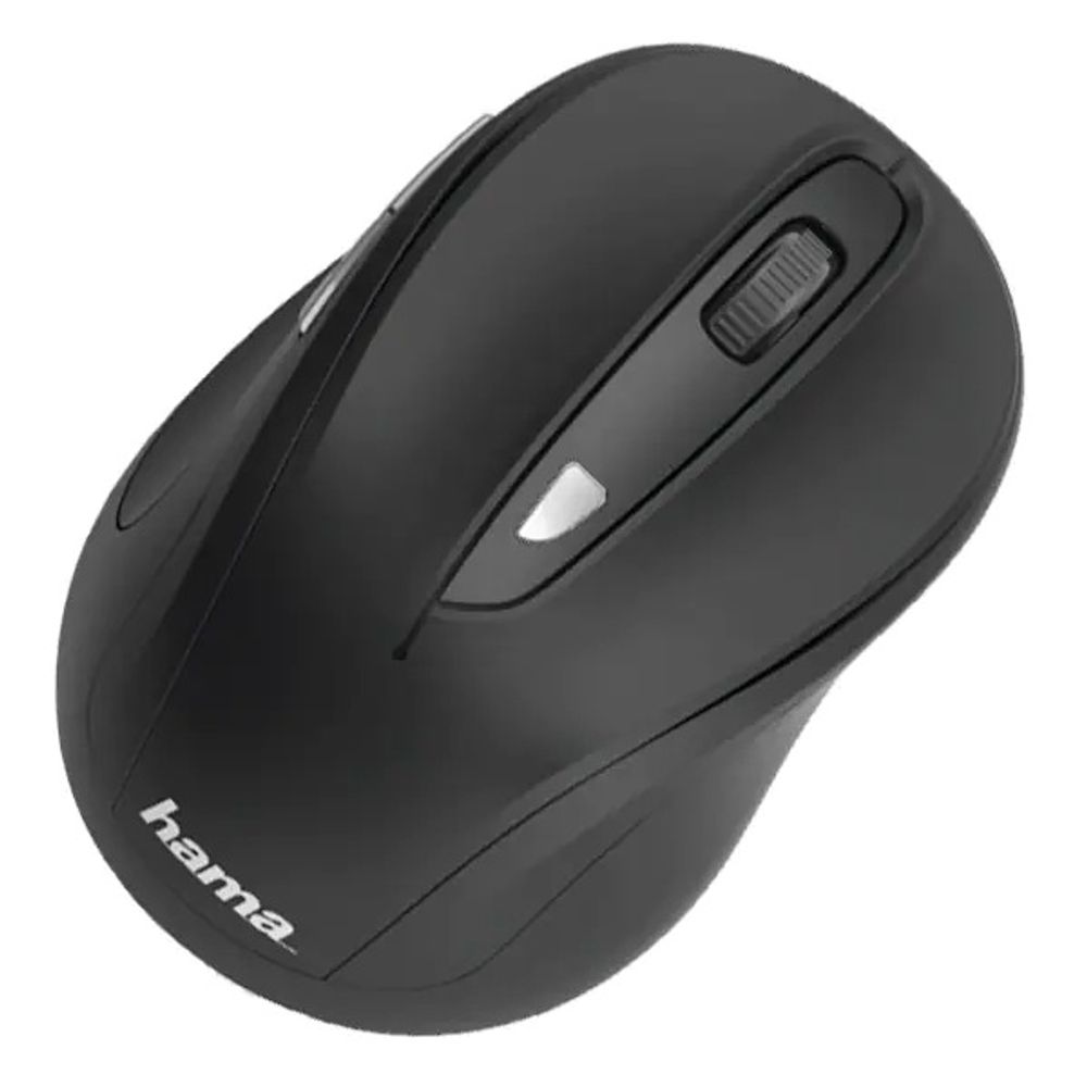 Mouse Wireless HAMA MW-400, 1600 dpi, negru dacris.net imagine 2022 depozituldepapetarie.ro