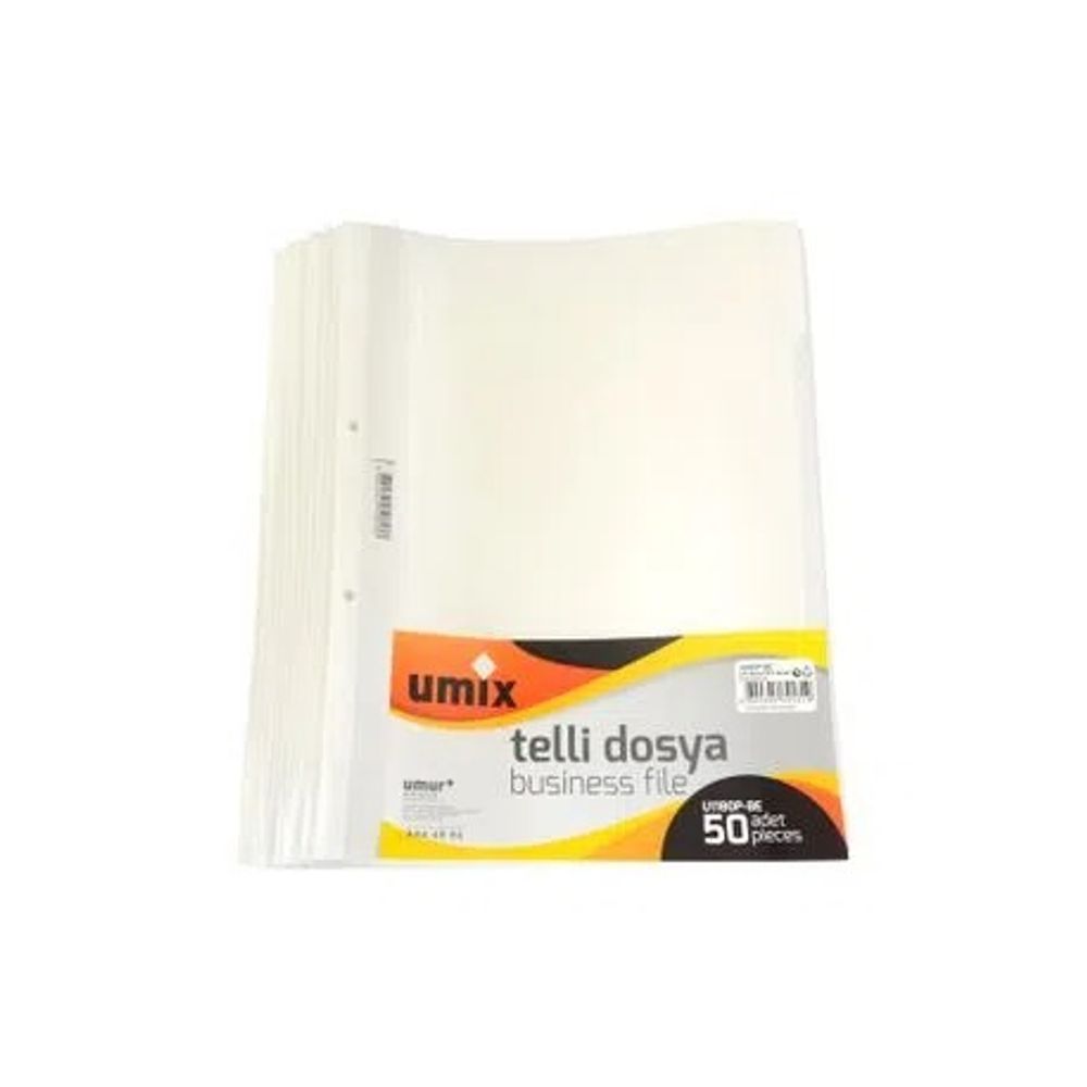 Dosar a4 umix, plastic, cu sina si perforatii, 10buc/set dosar a4 umix, plastic, cu sina si perforatii, alb, 10buc/set