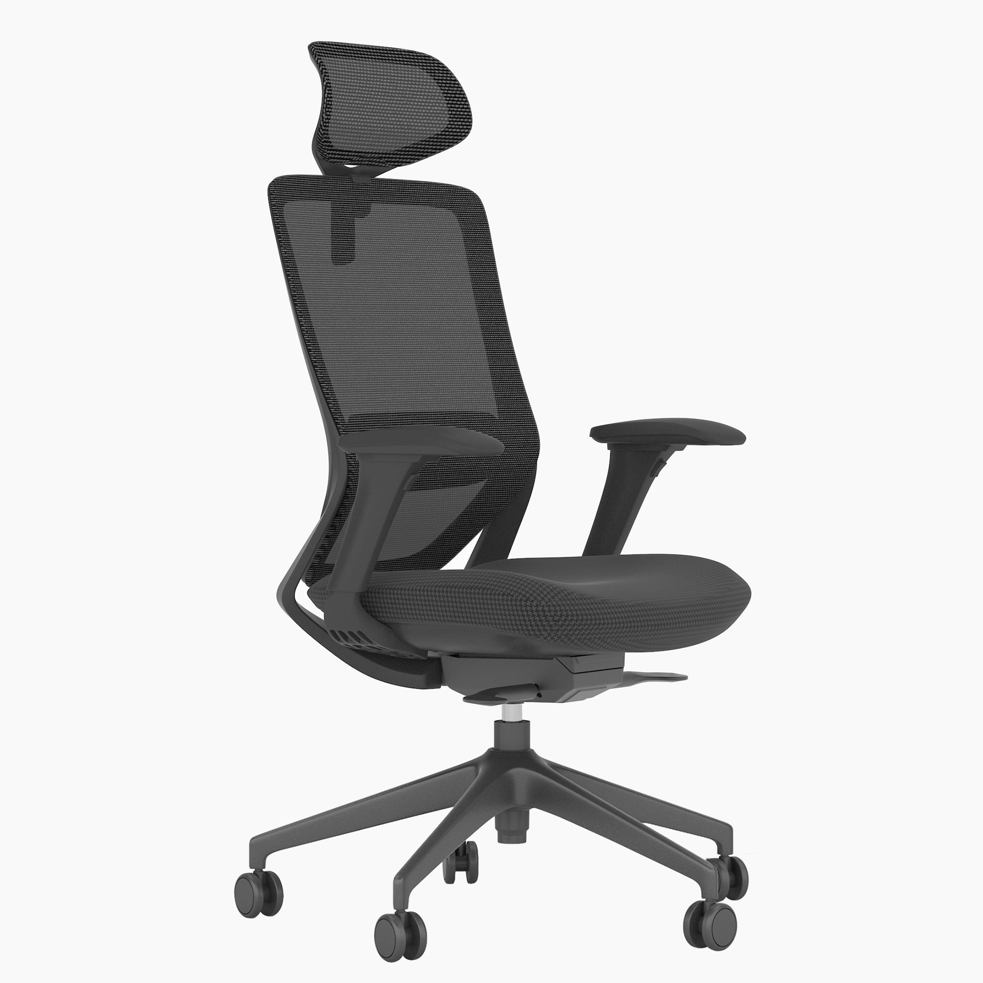 Scaun birou operational ergonomic dark grey Lido HB Scaun operational Lido HB mesh dark grey