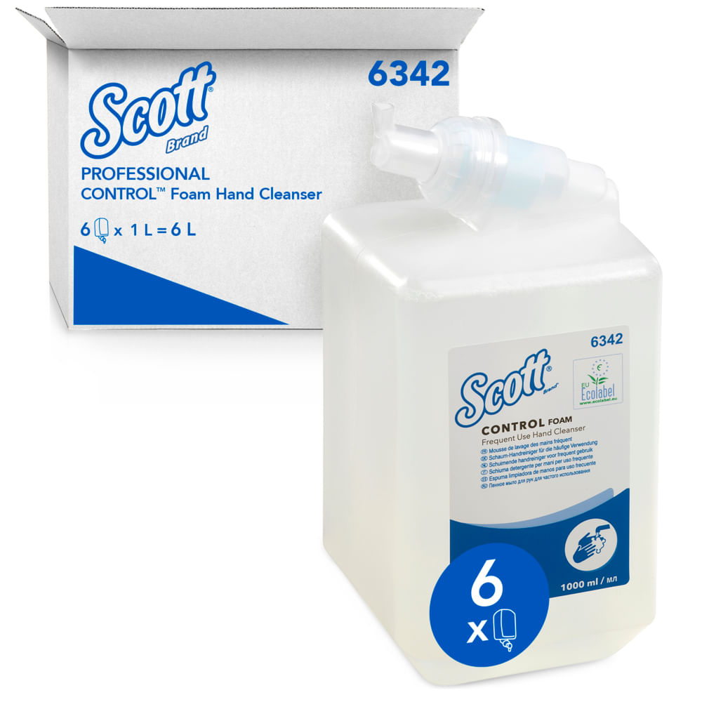 Rezerva sapun spuma kleenex lux clear, 1l, 6 buc/bax