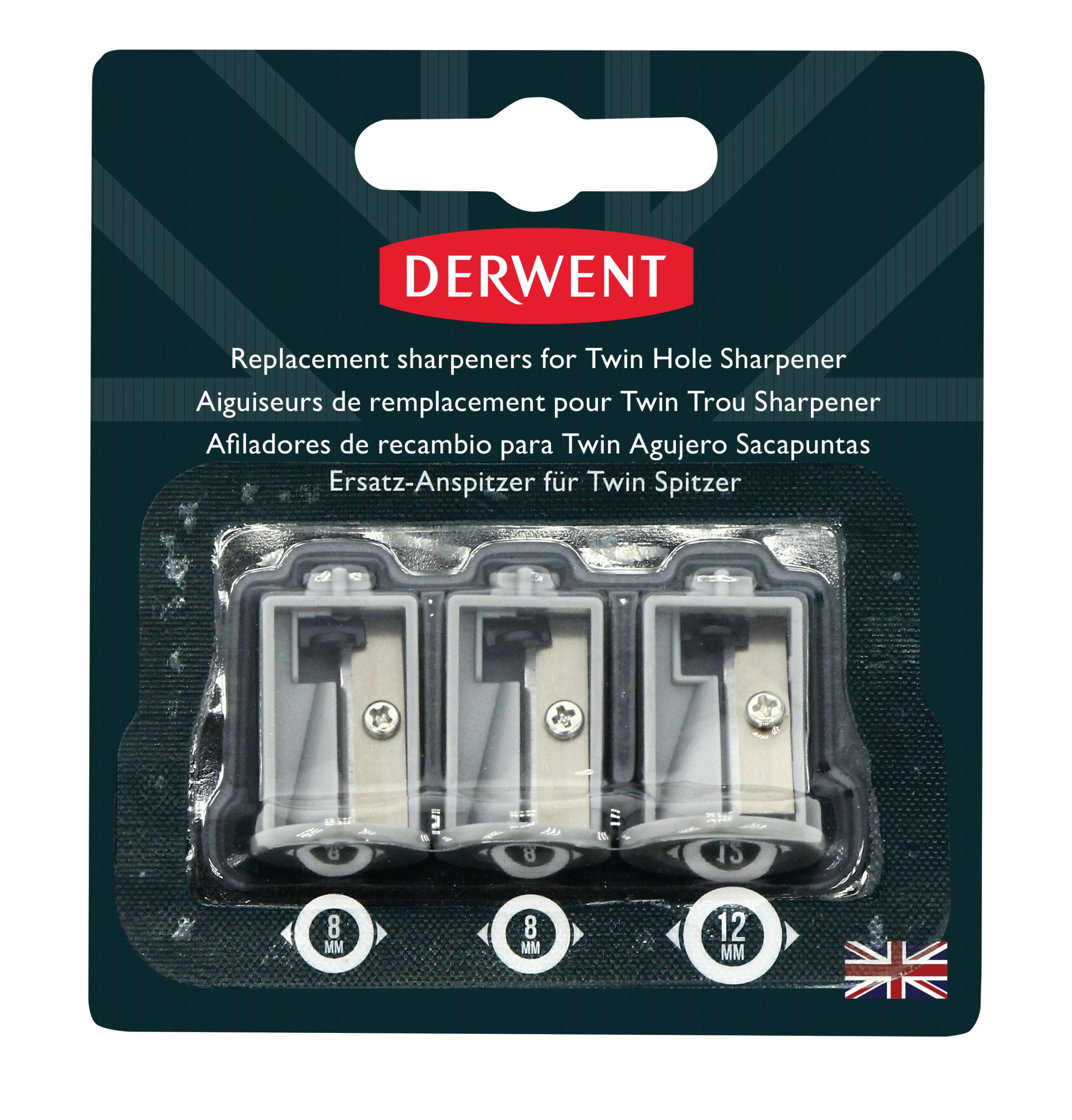 Set 3buc rezerve pentru ascutitoare electrica Derwent simpla Derwent Professional