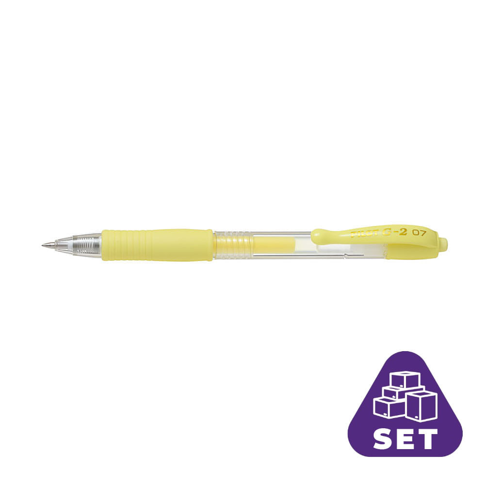 Roller cu gel g2 pastel 0.7 pilot 12/bax roller cu gel g2 pastel 0.7 galben pilot 12/bax