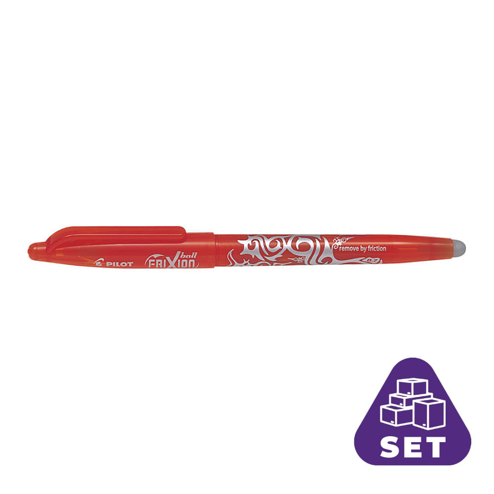 Roller 0.7 vf mediu frixion pilot 12/bax roller pilot frixion ball, 0.7 mm, varf mediu, 12 buc/bax, portocaliu