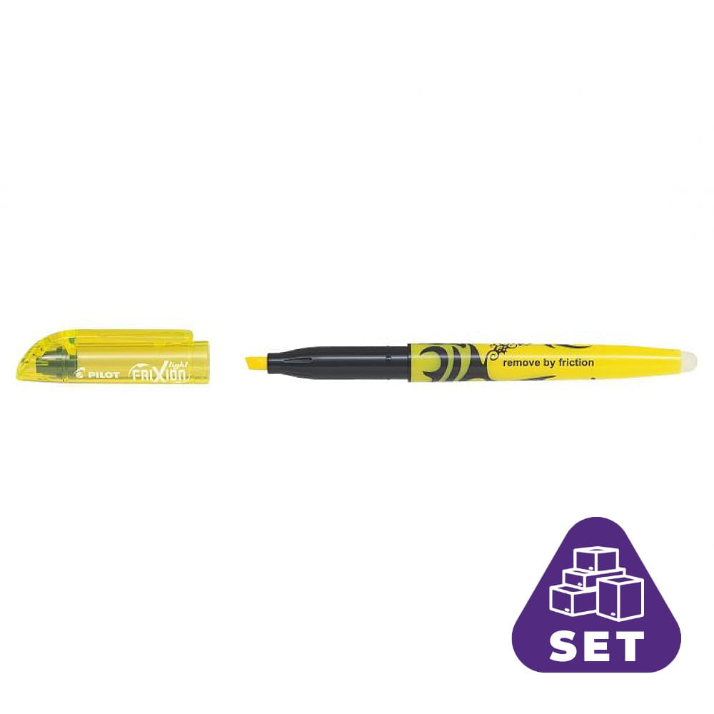 Textmarker frixion light pilot 12/bax textmarker frixion light galben pilot 12/bax