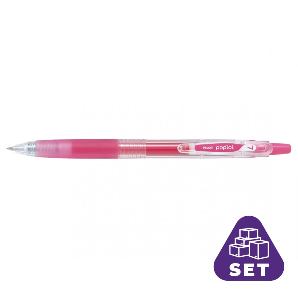 Roller Cu Gel Pop'Lol Violet 0.7 Pilot 12/Bax Roller Cu Gel Pop'Lol Roz 0.7 Pilot 12/Bax