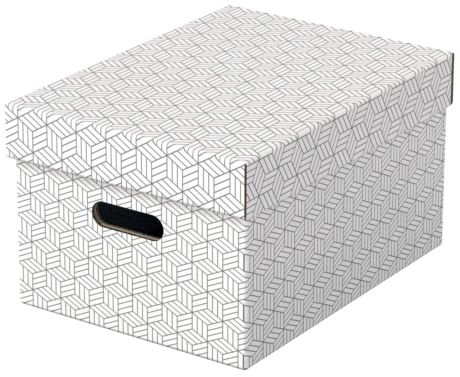 Set 3 buc Cutii arhivare carton 360 x 260 x 200 mm alb Esselte Home Recycled