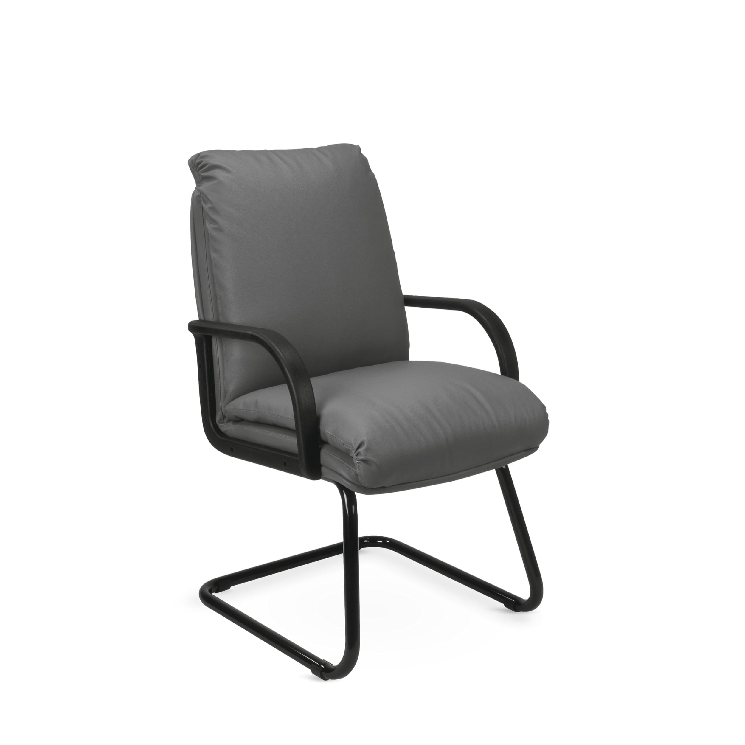 porotherm 25/30 eco Scaun vizitator fix piele eco negru Nadin Scaun vizitator piele ECO Nadin negru