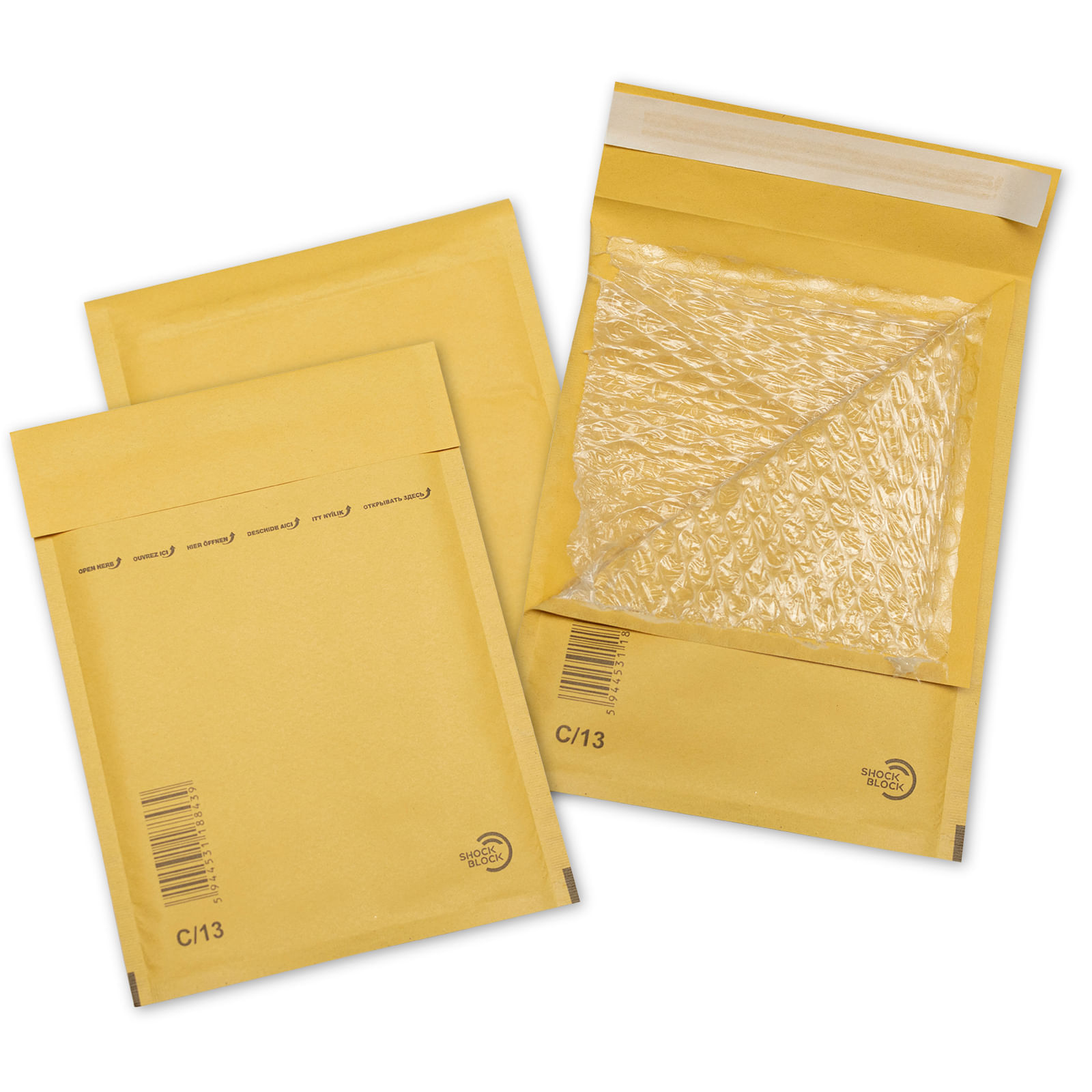 Plic antisoc kraft ext 175x225 int 150x215 100buc/set