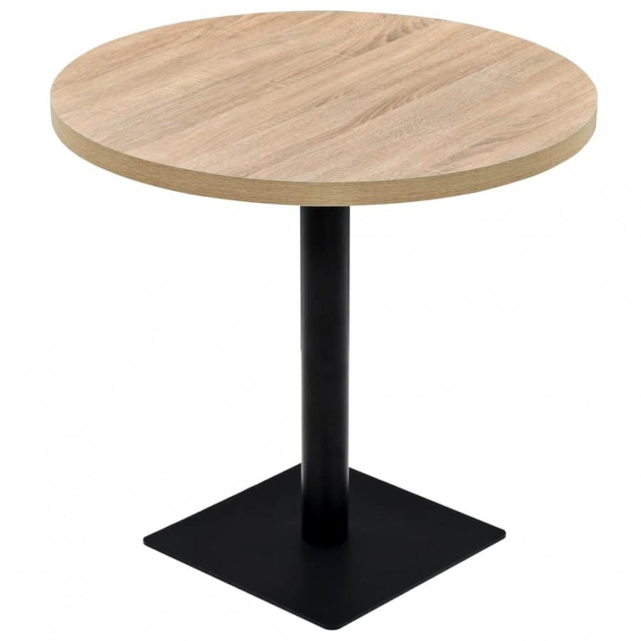 Masa horeca 8, stejar, bardolino, rotunda 800x750