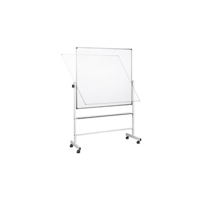 Tabla magnetica alba cu suport mobil Bi-Silque 90 x 120 cm