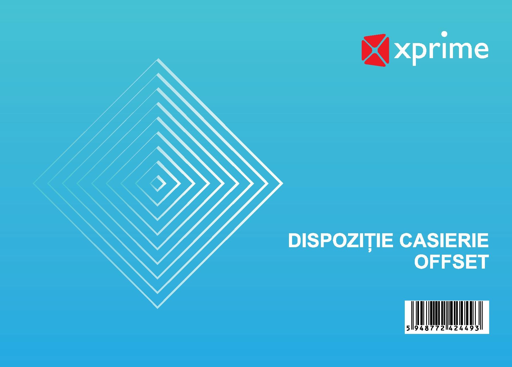 Dispozitie casierie A6 offset coperta