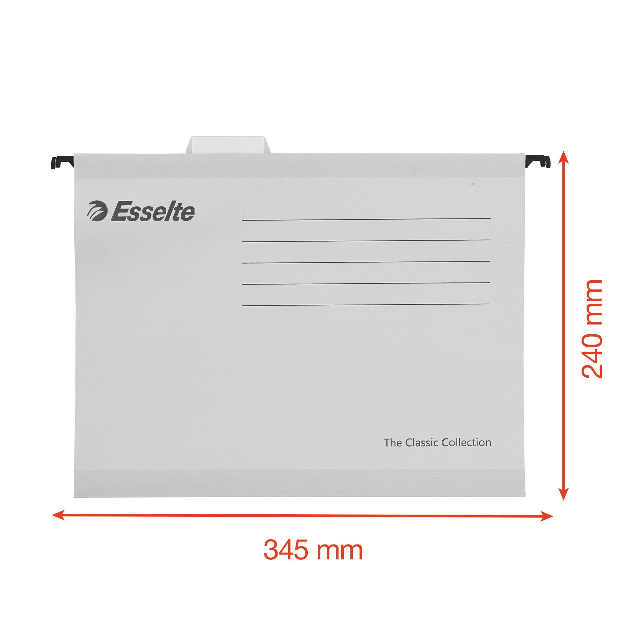 Dosar suspendabil Esselte Classic carton alb