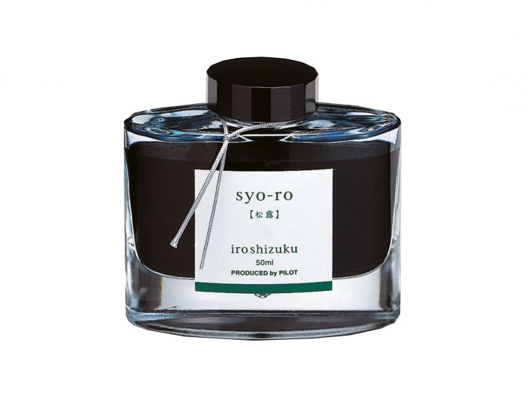 Calimara cu cerneala Pilot Iroshizuku Syo-Ro 50 ml verde