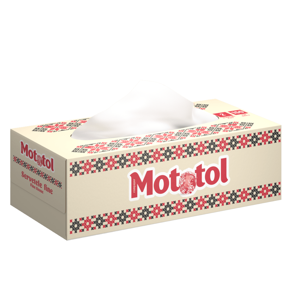 Servetele Mototol 2 straturi 150 buc albe Alte brand-uri imagine 2022 depozituldepapetarie.ro