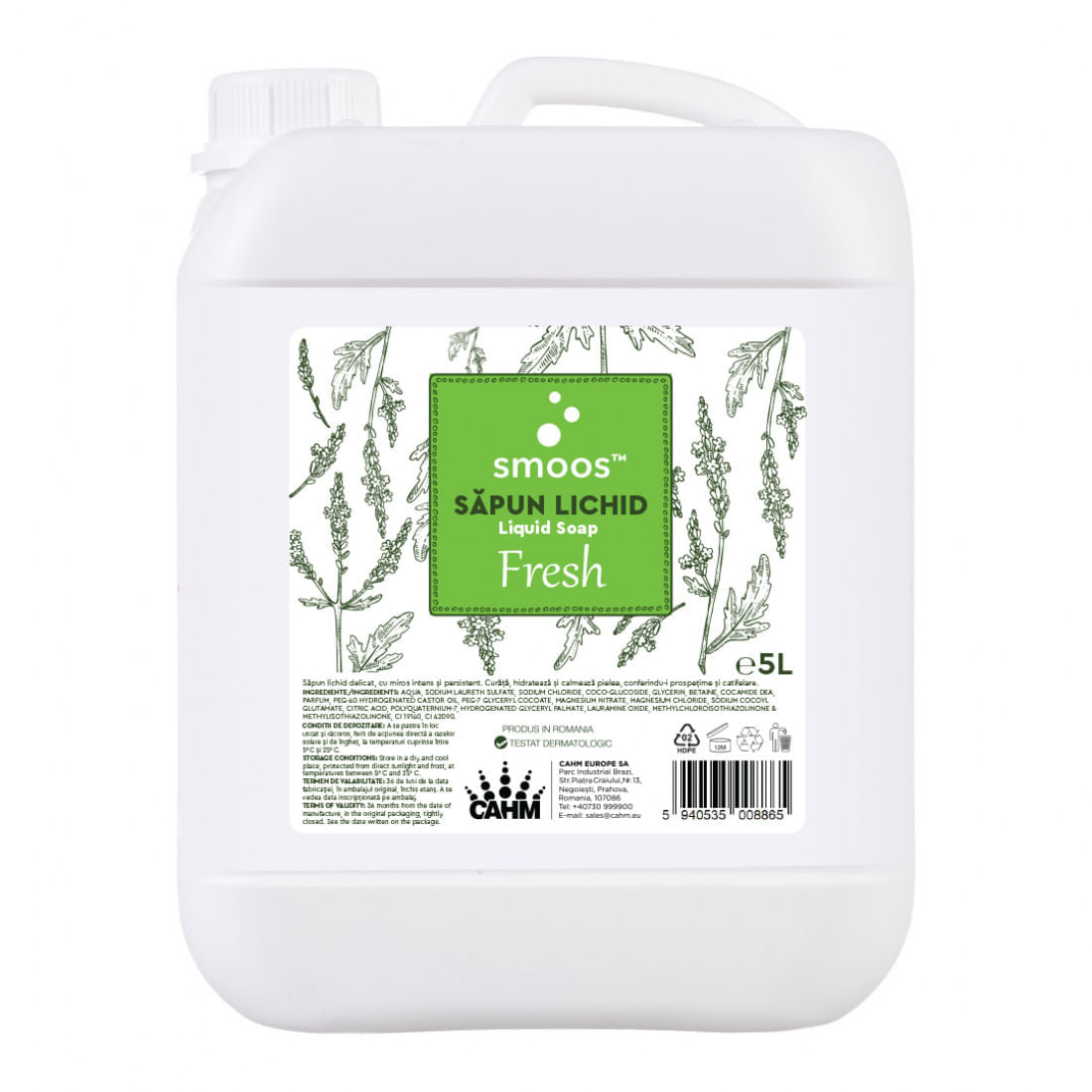 Sapun lichid 5 L Smoos Fresh