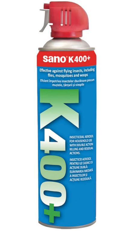 Spray de insecte zburatoare Sano K400 dacris.net imagine 2022 depozituldepapetarie.ro