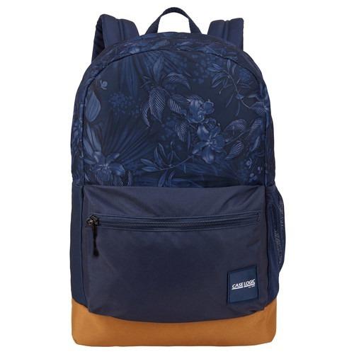 Rucsac Case Logic pentru Notebook 15.6 inch floral blu