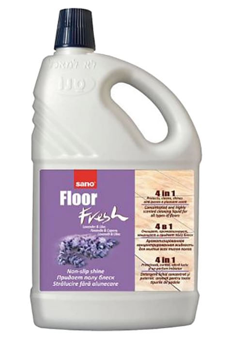 Detergent pardoseli si suprafete ceramice 2l Sano Floor Fresh