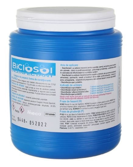 Tablete cloramina BICLOSOL XTC1 1kg 300 bucati Tablete cloramina 1 kg 300 bucatiXTC1
