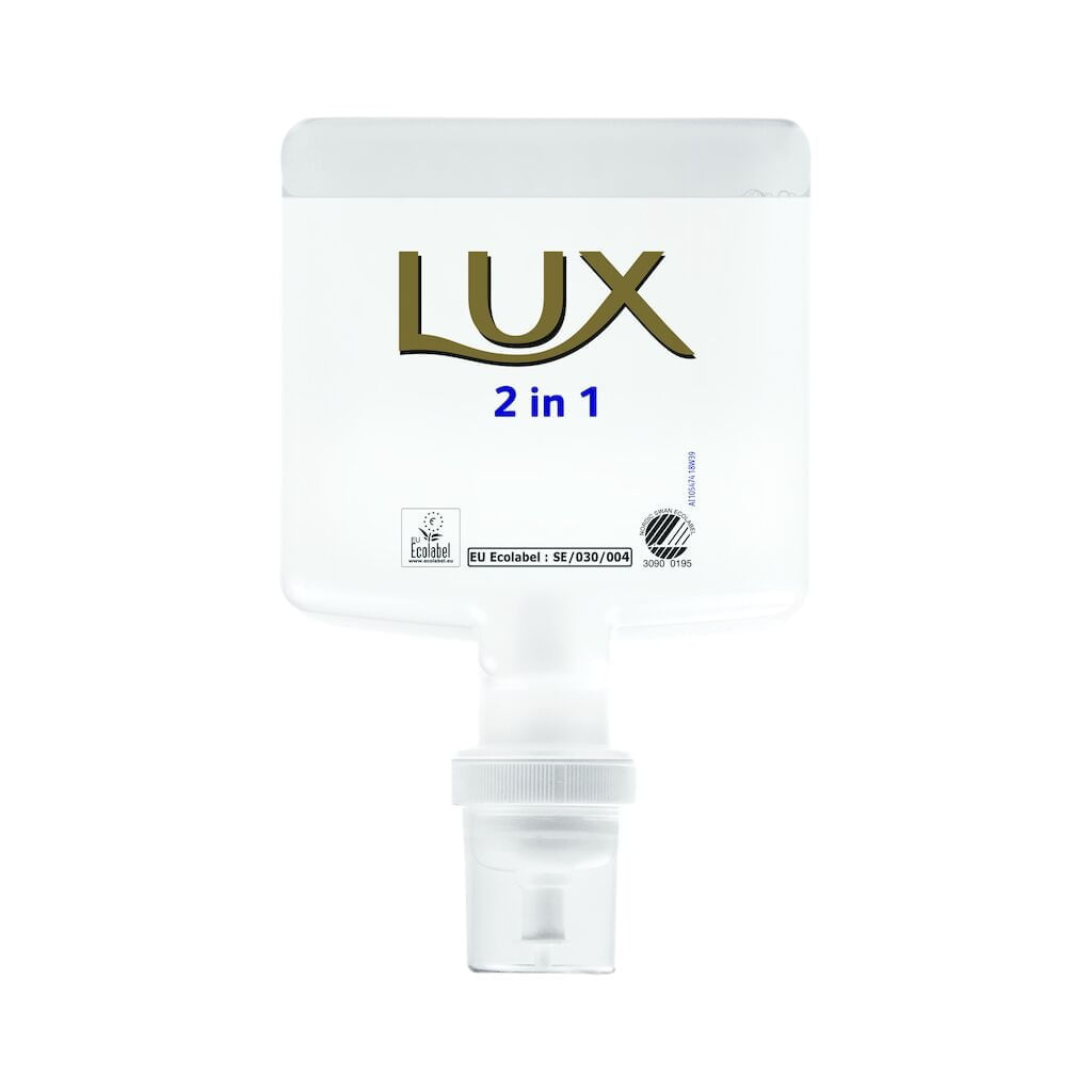 Sampon si gel de dus pentru hoteluri Lux  Soft Care ICW1 1.3 L Sampon si gel de dus 1.3 L Soft Care Lux IC W1