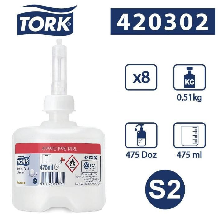 Solutie dezinfectant colac WC Tork 420302