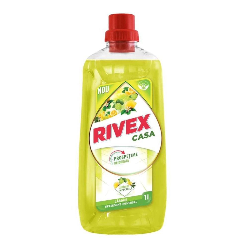 Detergent suprafete universale 1l Rivex Lemon dacris.net imagine 2022 depozituldepapetarie.ro