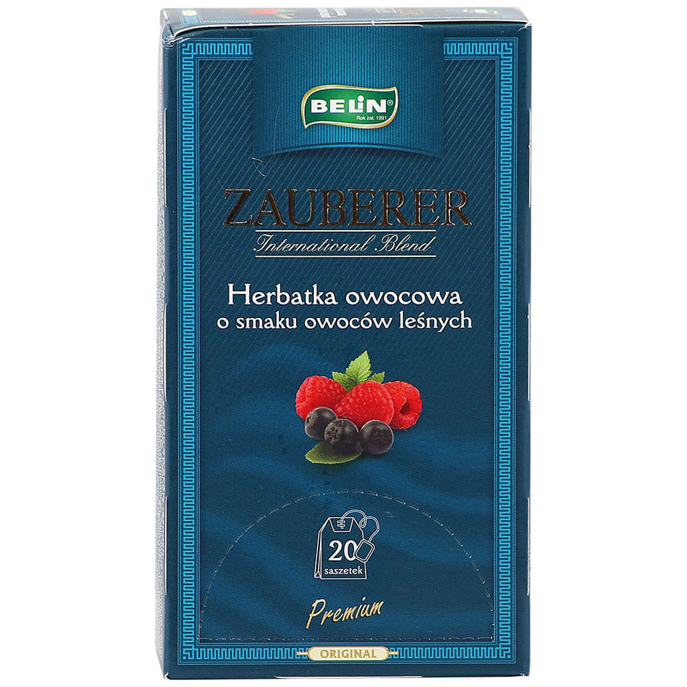 Ceai Zauberer Belin 20 plicuri infuzie fructe de padure