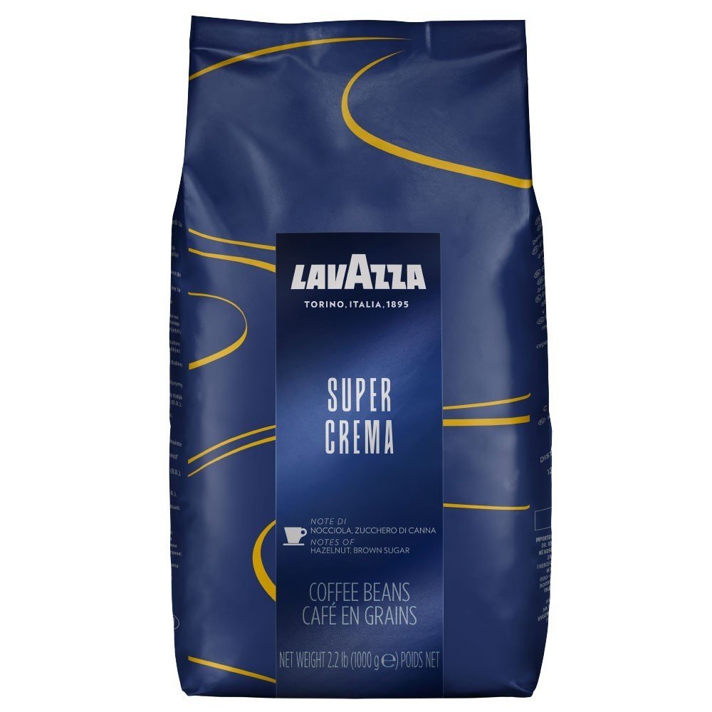 Cafea boabe Lavazza Super crema 1 kg dacris.net imagine 2022 depozituldepapetarie.ro