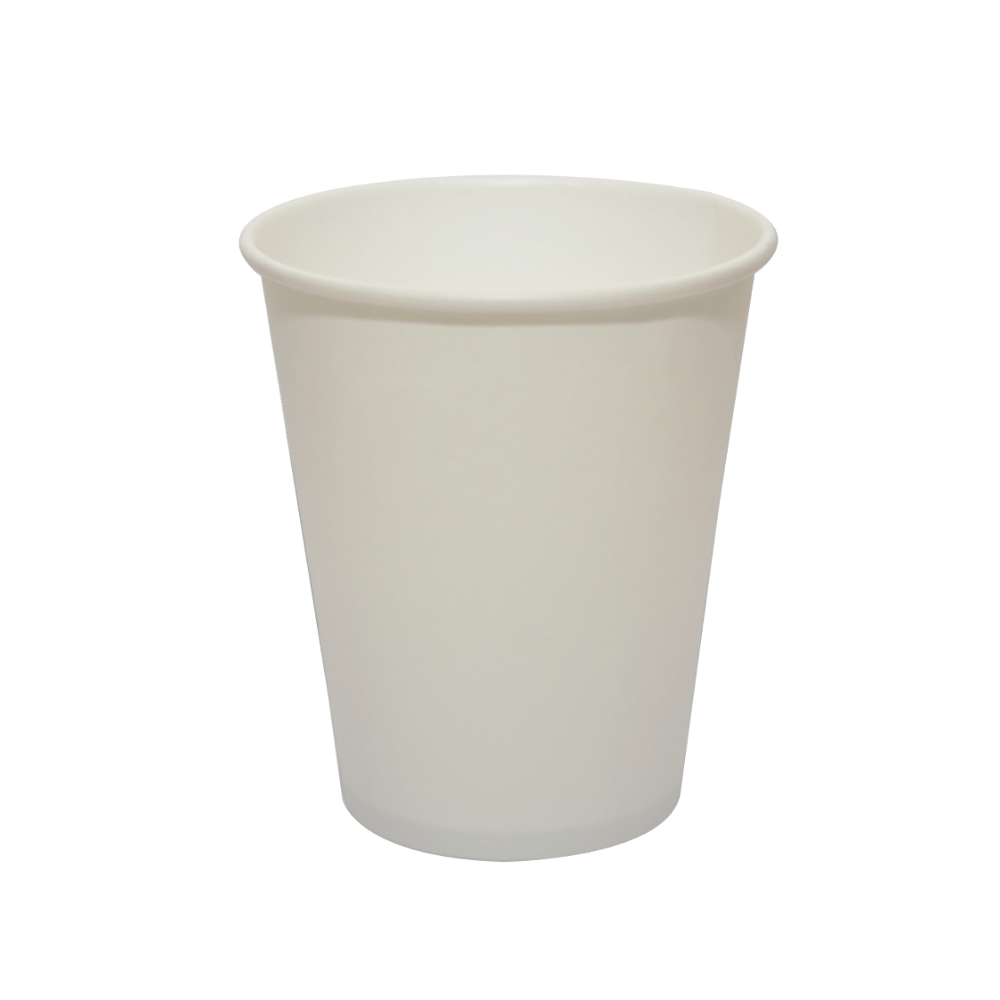 Set 50 pahare carton alb 300 mL