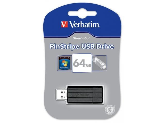 Stick memorie Verbatim usb 2.0 key 64gb pinstrip image0