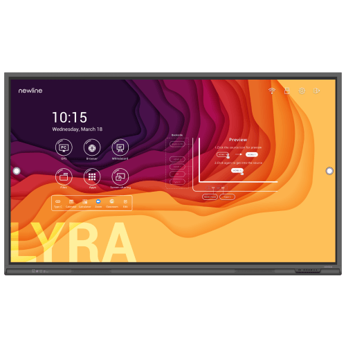Display interactiv N Lyra 65″ TT-6521Q touch panel PNRR-PNRAS dacris.net imagine 2022 depozituldepapetarie.ro