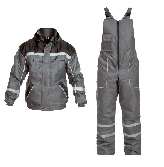 Costum de protectie antivant iarna gri Rhino Gamma Marime XL