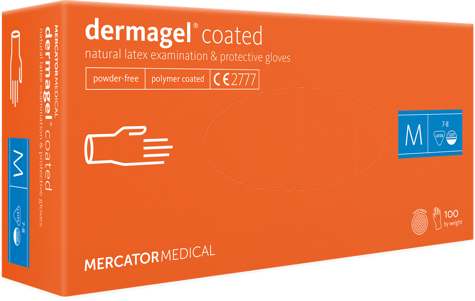 Manusi unica folosita latex nepudrat  100/buc Mercador Medical Marime L Manusi unica folosita latex nepudrat 100/buc Mercador Medical Marime L