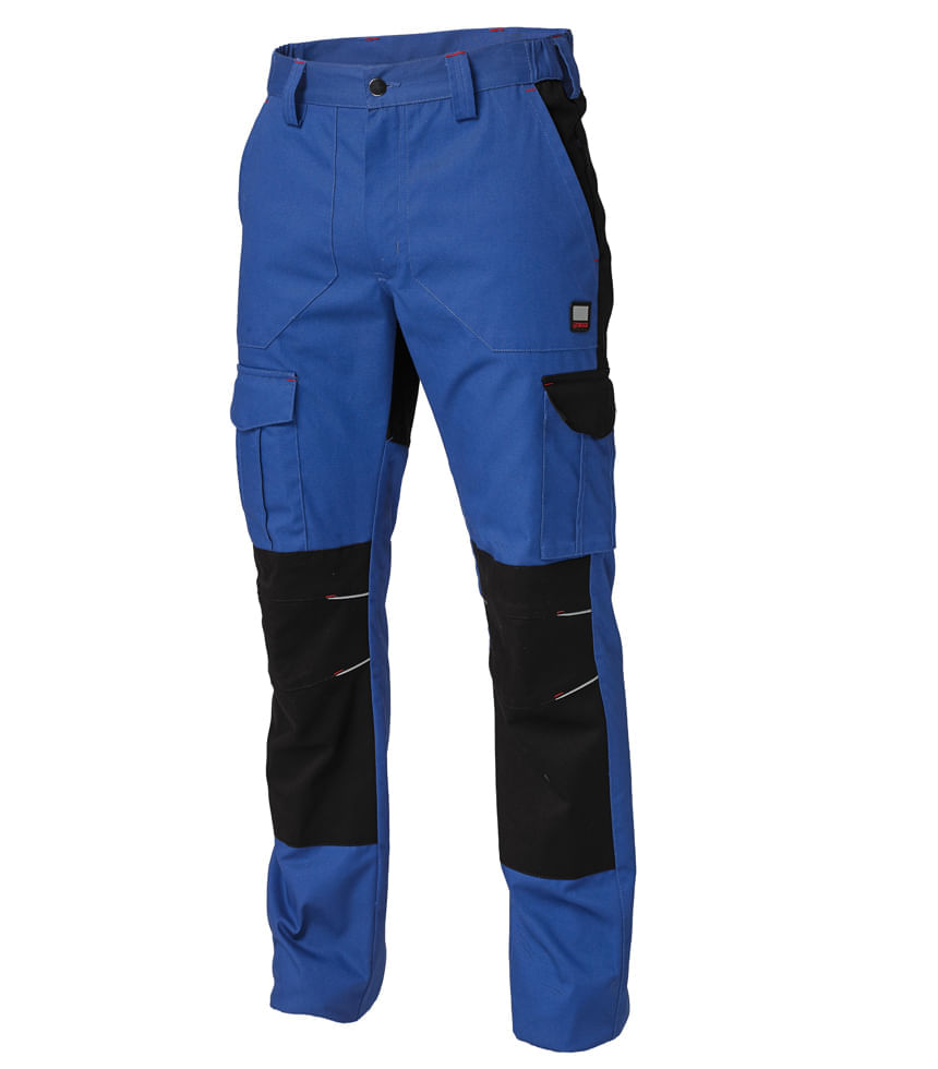 Pantaloni de protectie albastru Siggi Tago Marime S