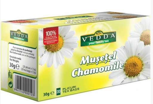 Ceai Vedda musetel 20 plicuri x 1.5g